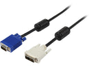 Tripp Lite P556-010 Black Connector A: DVI-A Connector B: HD15 (MALE) DVI to VGA