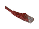 7Ft Cat5e / Cat5 Snagless Molded Patch Cable Rj45 M/M Red 7Ft