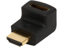Tripp Lite P142-000-UP HDMI Right Angle Up Adapter / Coupler, Male to Female