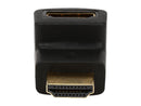 Tripp Lite P142-000-UP HDMI Right Angle Up Adapter / Coupler, Male to Female