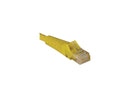 Tripp Lite 1-ft. Cat5e 350MHz Snagless Molded Cable (RJ45 M/M) - Yellow