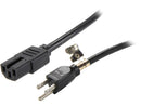 Tripp Lite Model P019-004 4 ft. Heavy Duty 14AWG Power Cord, 5-15P - to - C15