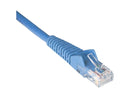 Tripp Lite Cat6 Gigabit Snagless Molded Patch Cable (RJ45 M/M) - Blue