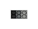 Tripp Lite PDU3MV6H50 Metered 0U 35A 6 ft 3-Phase Metered PDU, 12.6 kW, 45 208V