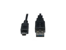 Tripp Lite UR030-006 6 ft. Universal Reversible USB 2.0 Cable (Reversible A to