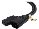 Tripp Lite Model P004-006-13A 6 ft. Black 16AWG SJT, 13A, 100-250V IEC-320-C14