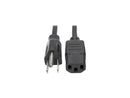 Tripp Lite Universal Computer Power Cord, 13A, 16AWG (NEMA 5-15P to