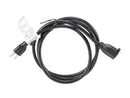 Tripp Lite Heavy-Duty Power Extension Cord, 15A, 14AWG (NEMA 5-15P to NEMA