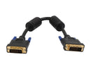 Tripp Lite P560-001 Black & White DVI-D to DVI-D Male to Male Black & White DVI