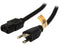 Tripp Lite P007-003 3 ft. Heavy-Duty Computer Power Cord, 14AWG 15A (NEMA 5-15P