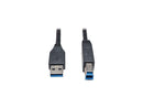 Tripp Lite U322-006-BK Black SuperSpeed Device Cable AB