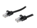BYTECC C6EB-1K 1 ft. Cat 6 Black Enhanced 550MHz Patch Cables