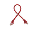 C6EB-1R 1 ft. Cat 6 Red Enhanced 550MHz Patch Cables