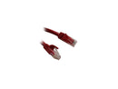 C6EB-1R 1 ft. Cat 6 Red Enhanced 550MHz Patch Cables