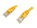 BYTECC C6EB-1Y 1 ft. Cat 6 Yellow Enhanced 550MHz Patch Cables