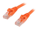 BYTECC C6EB-3O 3 ft. Cat 6 Orange Enhanced 550MHz Patch Cables