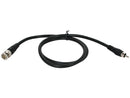 BYTECC BNC/RCA-3K 3 ft. BNC to RCA Cable, 75 ohm, Male to Male, Black Male to