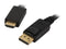 BYTECC DPHM-06 6 ft. Black Display Port to HDMI Cable Male to Male