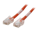C2G 24494 3ft Cat5E 350MHz Crossover Patch Cable - Orange
