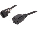 C2G Model 29804 1.5 ft. 18 AWG Flat Plug Power Strip Plus (NEMA 5-15P to NEMA