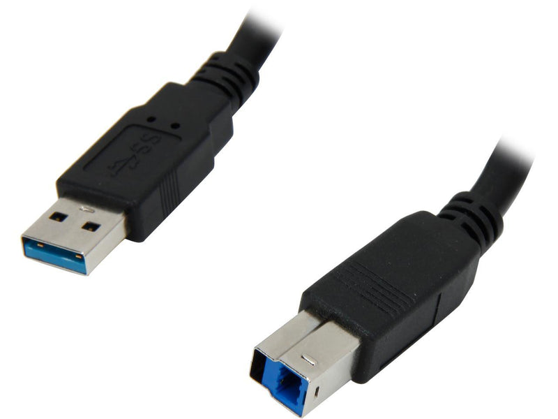 Cables To Go 54175 Black USB 3.0 A Male to B Male Cable