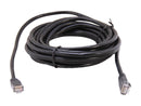 C2G 22011 15 ft. Cat 5E Black 350 MHz Snagless Patch Cable