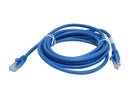 C2G 29013 10 ft. Cat 6 Blue 550 MHz Snagless Patch Cable - 50pk