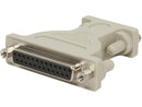 C2G 02472 DB9 Female to DB25 Female Null Modem Adapter