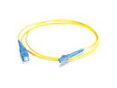 C2G 37108 1m LC-SC 9/125 OS2 Simplex Single-mode PVC Fiber Optic Cable - Yellow