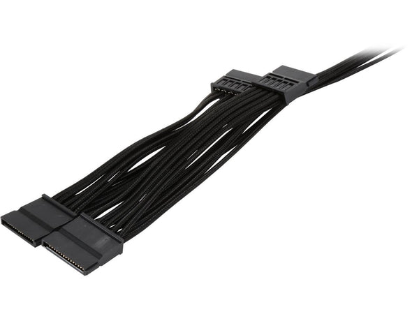 Corsair CP-8920186 2.46 ft. (0.75m) Premium Individually Sleeved SATA Cable,