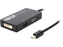 Tripp Lite P137-06N-HDV Mini Displayport to VGA / DVI / HDMI All-in-One Adapter