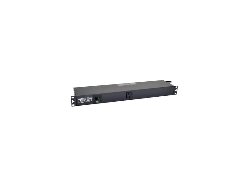 Tripp Lite PDU Metered 120V 15A 5-15R 13 Outlet 5-15P Horizontal 1URM