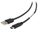 Tripp Lite U038-006 6 ft. Black USB 2.0 Hi-Speed Cable, USB Type-A Male to USB