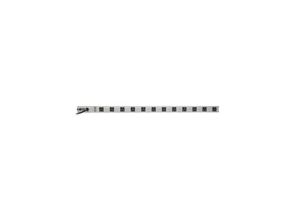 TRIPP LITE PS3612RA 12 Outlets Power Strip 120V AC Input Voltage 15 ft. Cord