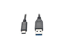 Tripp Lite 3ft USB 3.1 Gen 1.5 Adapter USB-C to USB Type A M/M 5 Gbps