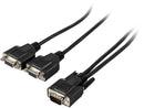 Tripp Lite P516-006-HR 6 ft. High Resolution VGA Monitor Y Splitter Cable (HD15