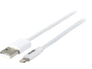 Tripp Lite M100-010-WH White USB Sync/Charge Cable with Lightning Connector,