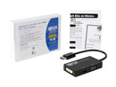 Tripp Lite P136-06N-HDV-4K DisplayPort 1.2 to VGA/DVI/HDMI All-in-One Converter
