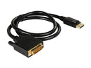 Tripp Lite P581-003-V2 Black DisplayPort 1.2 to DVI Active Adapter M/M 1920 x