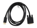Tripp Lite P581-006-V2 6 ft. Black DisplayPort 1.2 to DVI Active Adapter M/M