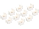 Tripp Lite N040-010-WH Snap In Blank Keystone Jack Insert 10 Pack White