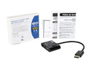 Tripp Lite P136-06N-HV-V2 DisplayPort to HDMI VGA Adapter Converter 4Kx2K DP to