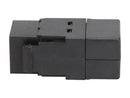 Tripp Lite USB 3.0 Keystone Panel Mount Coupler (F/F), All-in-One, Black