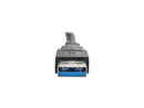 Tripp Lite U324-001-KPA-BK Black USB 3.0 All-in-One Keystone/Panel Mount