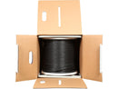 TRIPP LITE N222-01K-BK 1000 ft. Cat 6 Black Gigabit Bulk Solid-Core PVC Cable