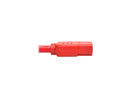 Tripp Lite Model P005-002-ARD 2 ft. Heavy-Duty Power Extension Cord, 15A, 14 AWG
