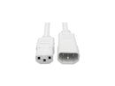 Tripp Lite Model P005-006-AWH 6 ft. Heavy-Duty Power Extension Cord, 15A, 14 AWG