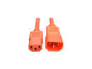 Tripp Lite Heavy-Duty Power Extension Cord, 15A, 14 AWG (IEC-320-C14 to