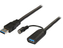 Tripp Lite U330-20M Black USB 3.0 SuperSpeed Active Extension Repeater Cable