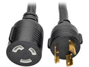 Tripp Lite Model P046-010-LL-30A 10 ft. Heavy-Duty Power Extension Cord, 30A, 10